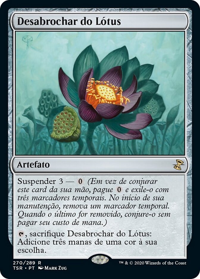 Desabrochar do Lótus