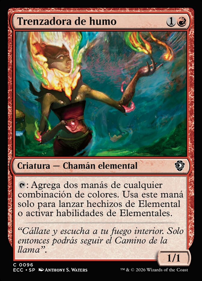 Trenzadora de humo