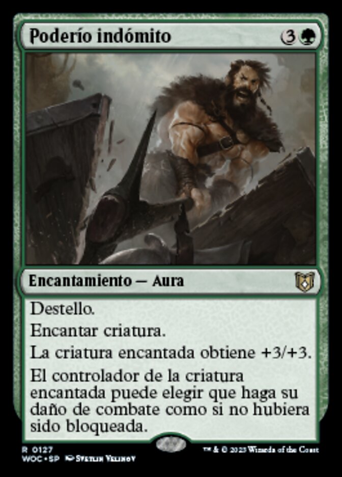 Poderío indómito