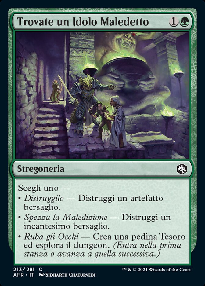 Trovate un Idolo Maledetto