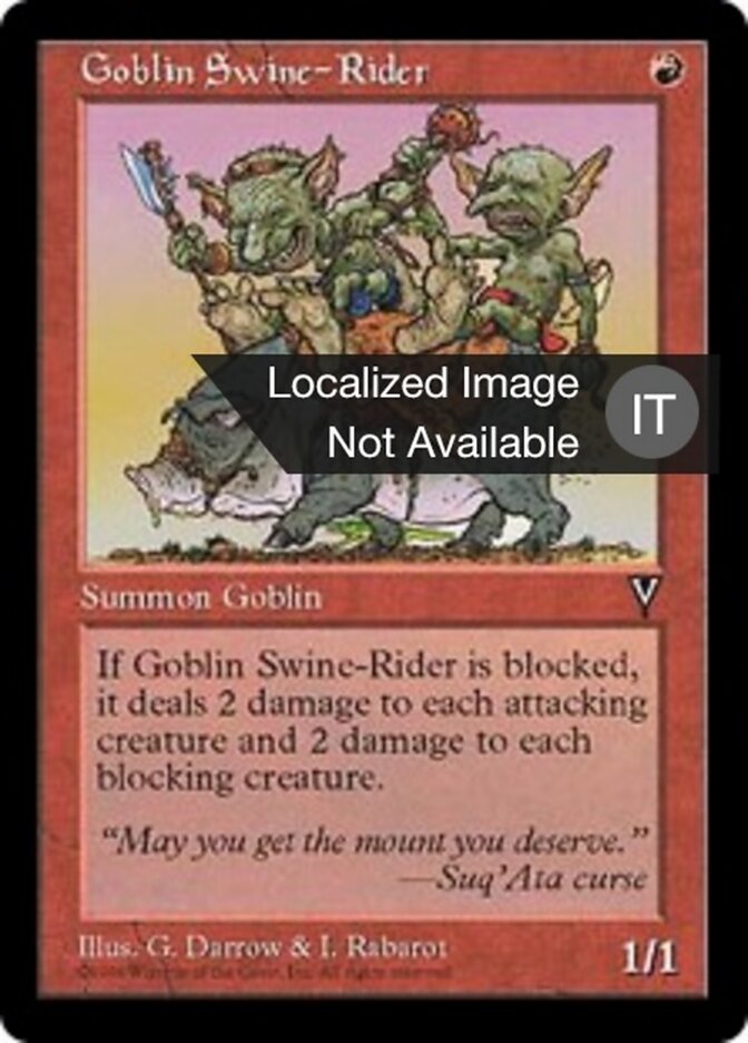 Goblin Cavalca-Porci