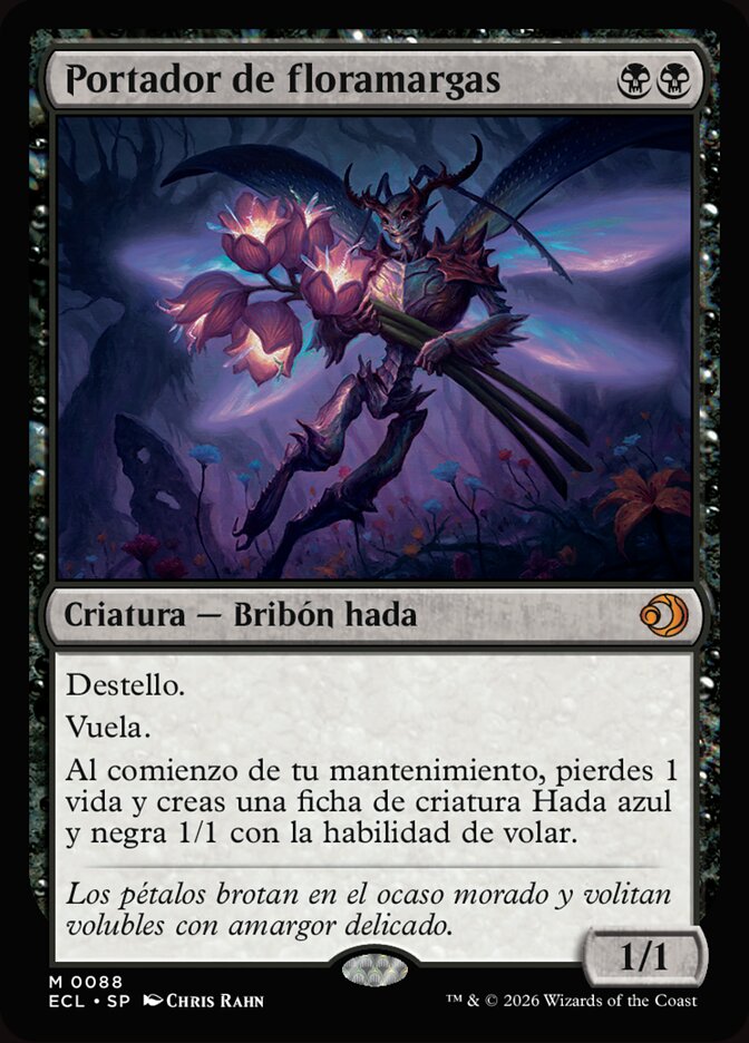 Portador de floramargas