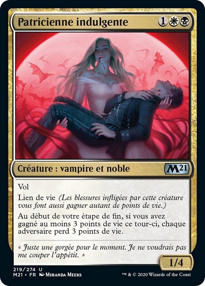 Patricienne indulgente