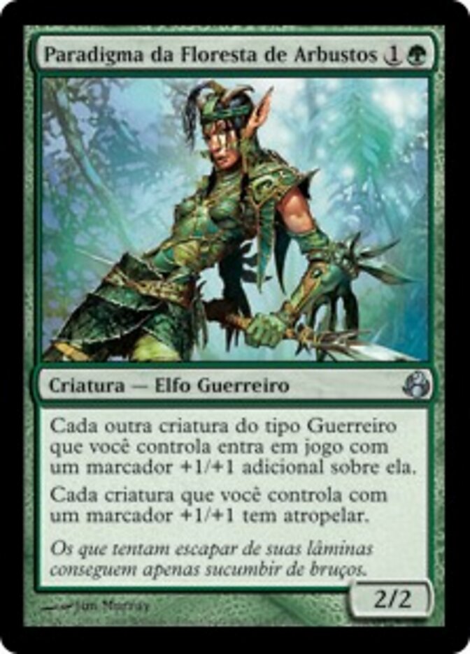 Paradigma da Floresta de Arbustos