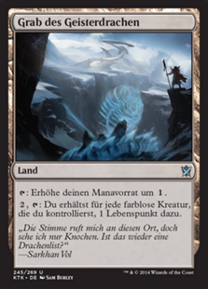 Grab des Geisterdrachen