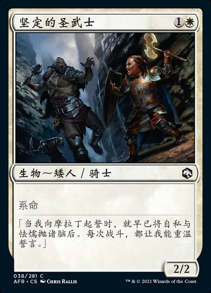 坚定的圣武士