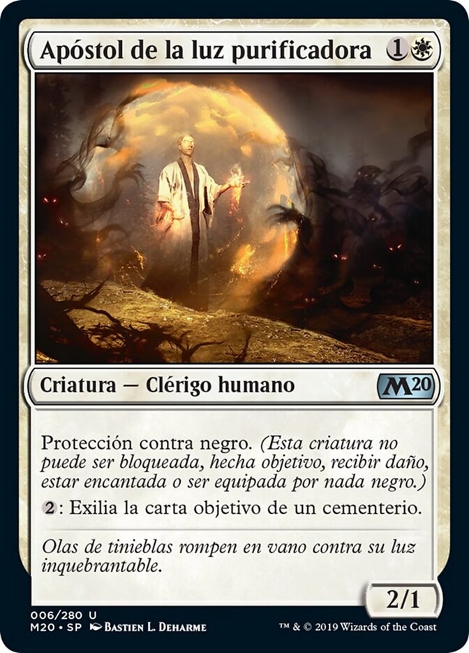 Apóstol de la luz purificadora
