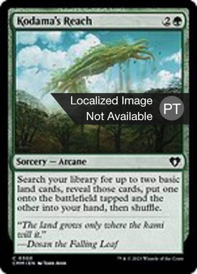 Alcance do Kodama