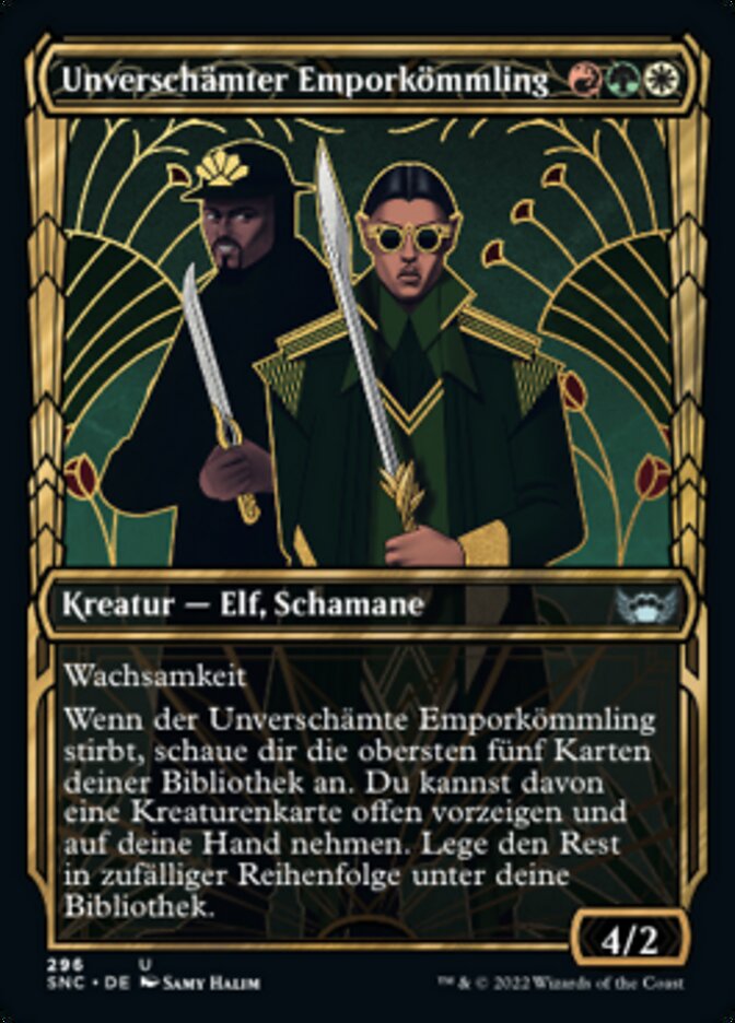 Unverschämter Emporkömmling