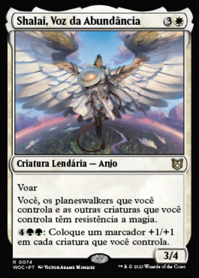 Shalai, Voz da Abundância
