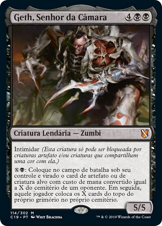 Geth, Senhor da Câmara
