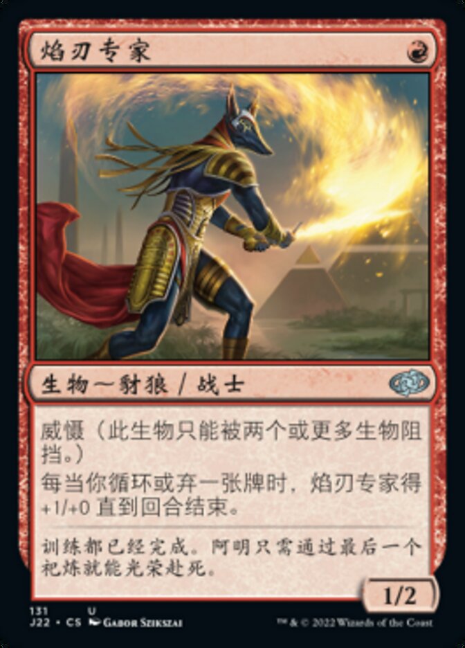 焰刃专家