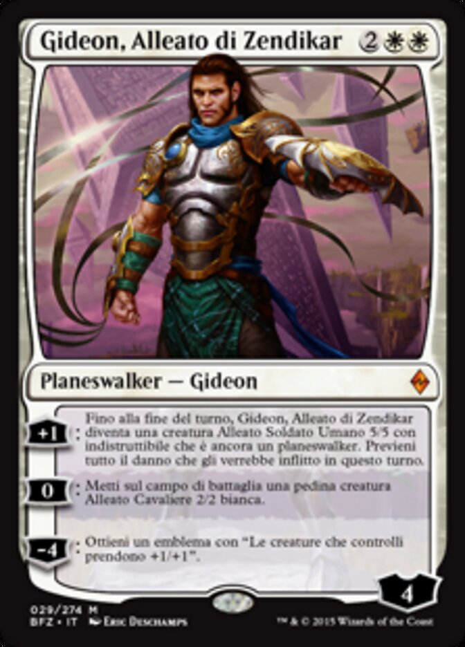 Gideon, Alleato di Zendikar