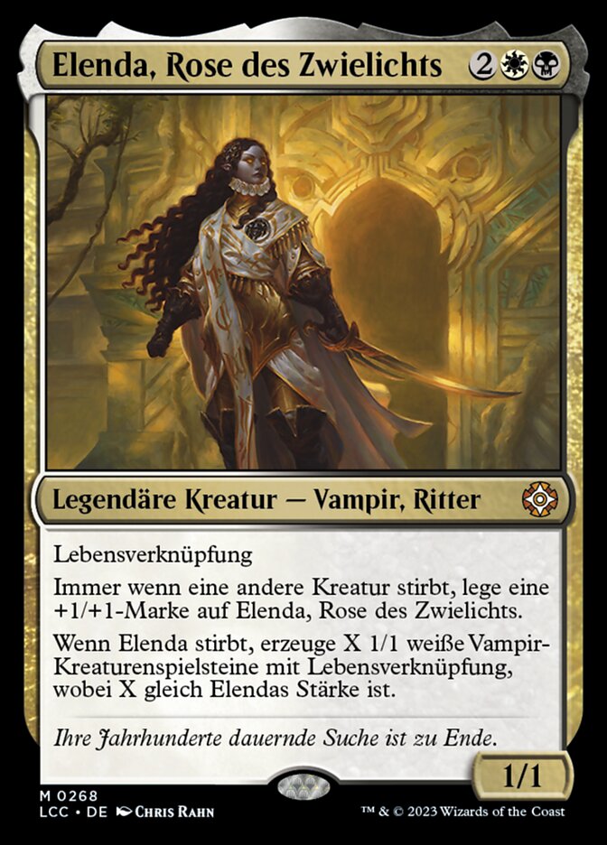 Elenda, Rose des Zwielichts