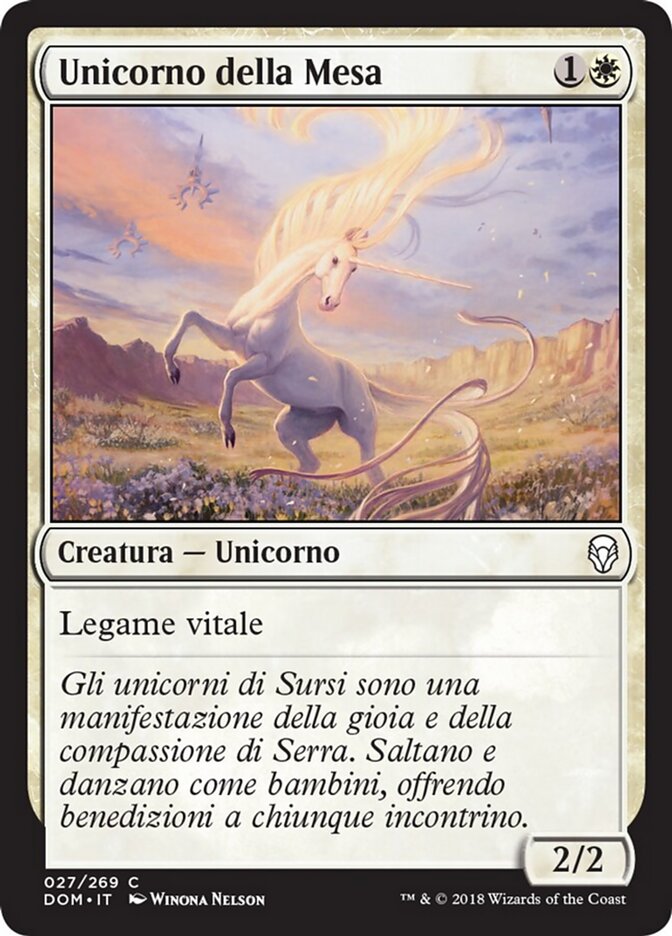 Unicorno della Mesa