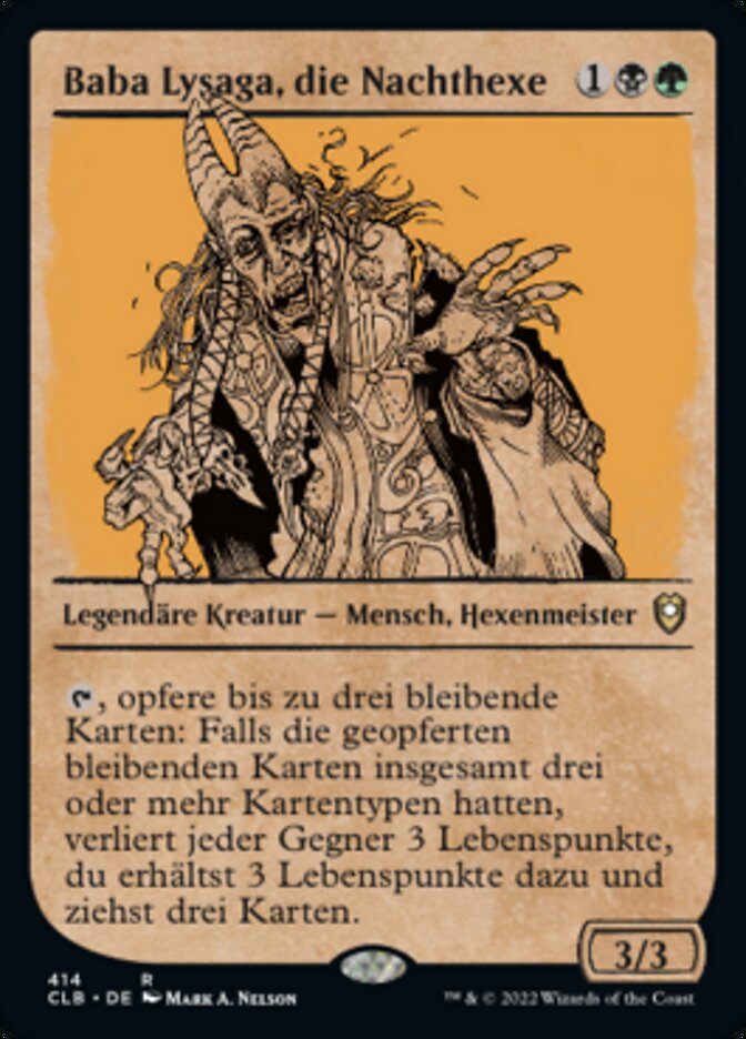 Baba Lysaga, die Nachthexe
