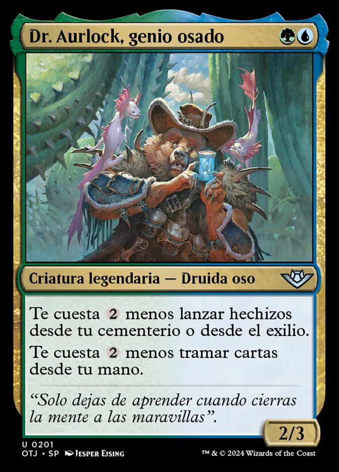Dr. Aurlock, genio osado