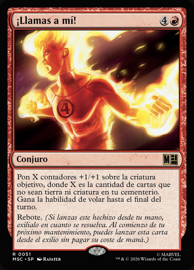¡Llamas a mí!