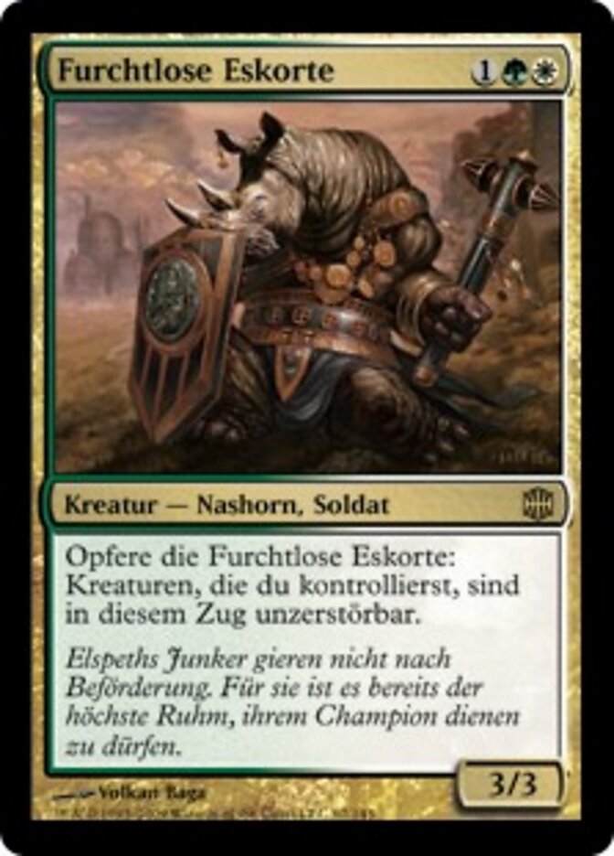 Furchtlose Eskorte