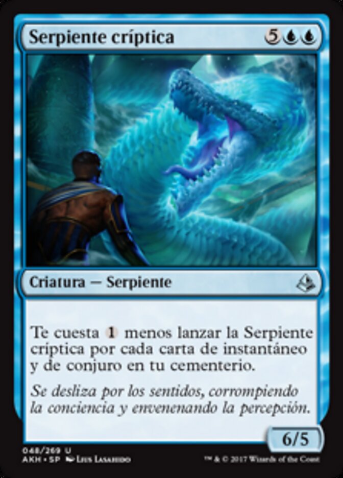 Serpiente críptica