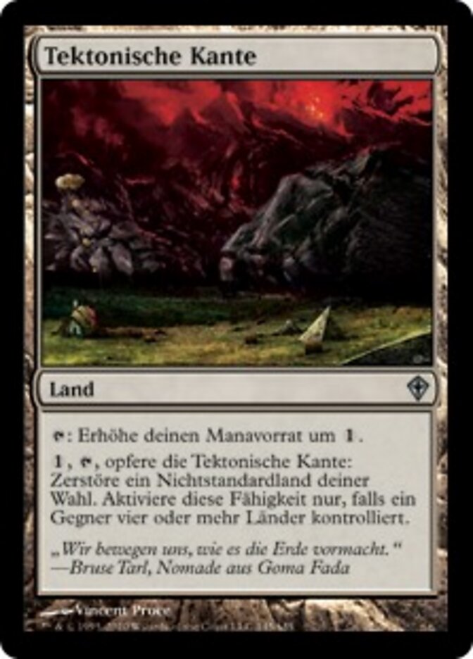 Tektonische Kante