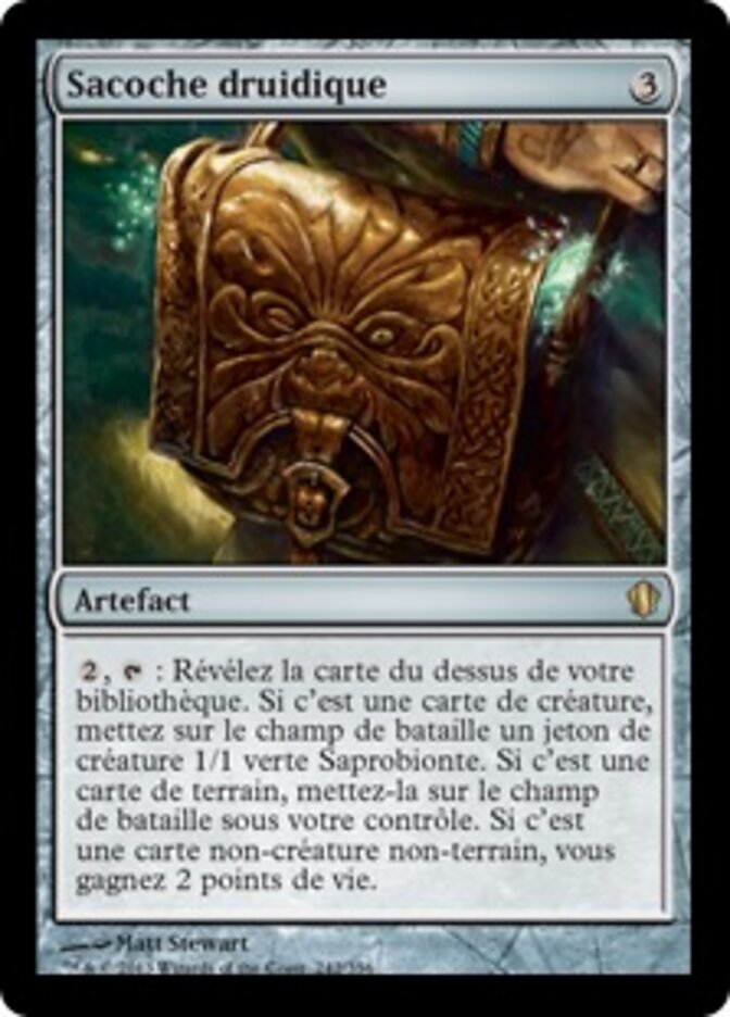 Sacoche druidique