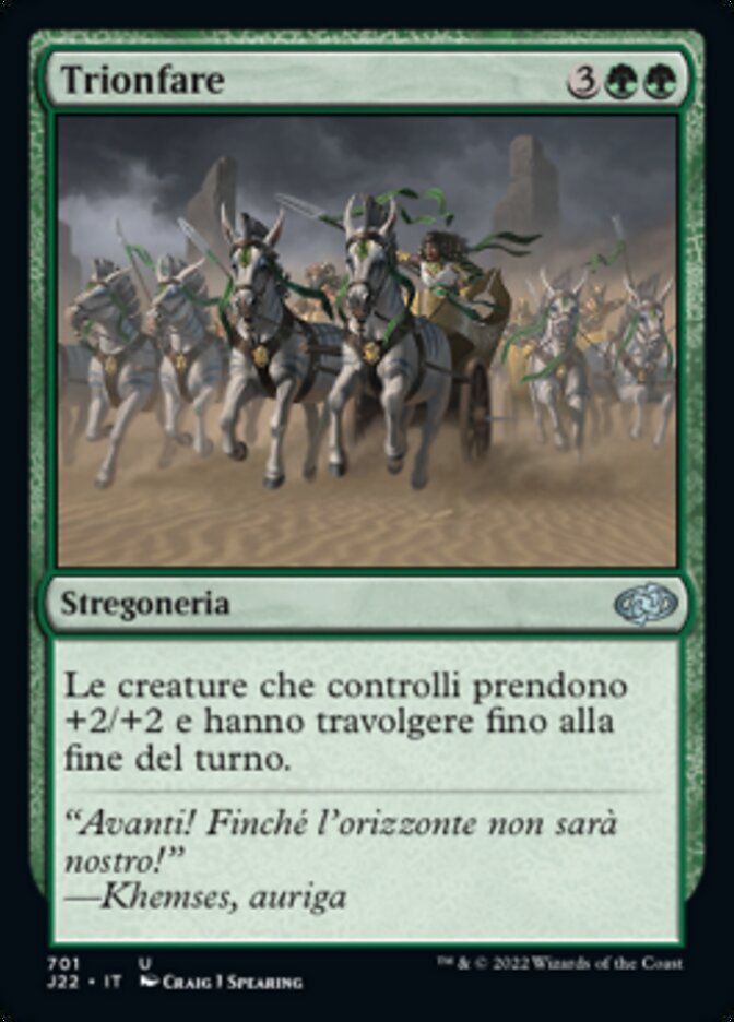 Trionfare