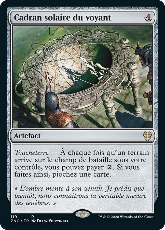 Cadran solaire du voyant