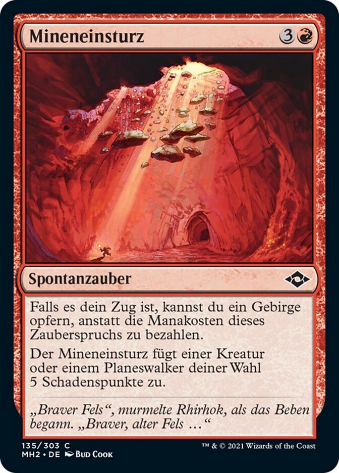 Mineneinsturz