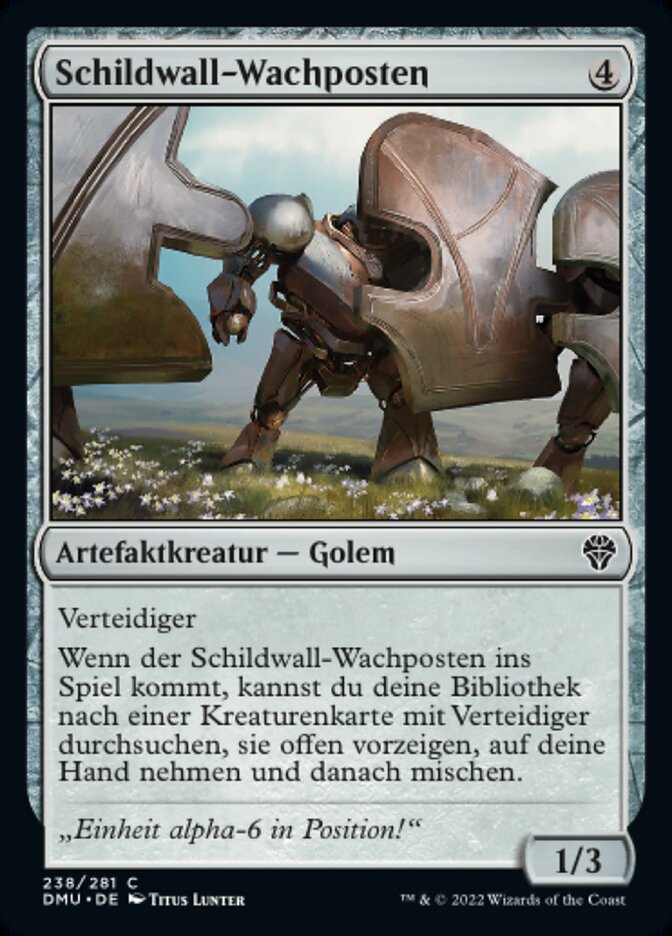 Schildwall-Wachposten