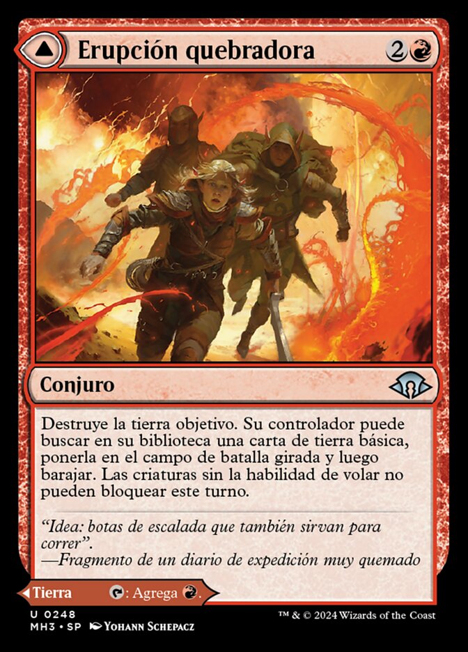 Sundering Eruption // Volcanic Fissure