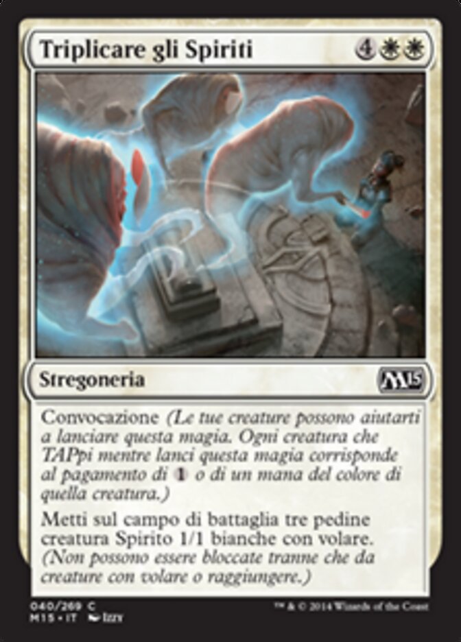 Triplicare gli Spiriti