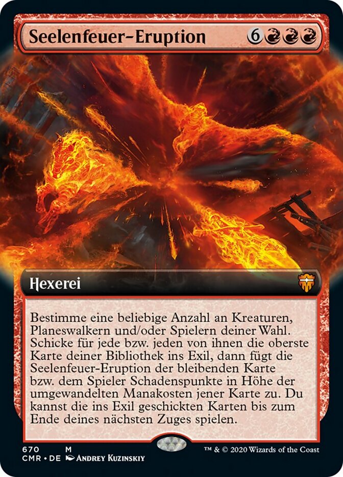 Seelenfeuer-Eruption