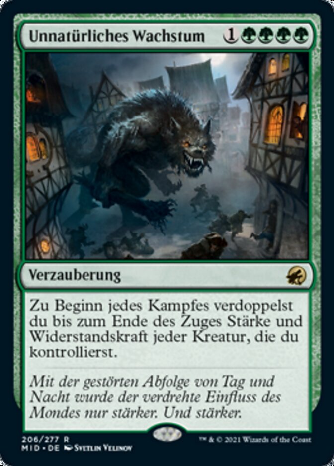 Unnatürliches Wachstum