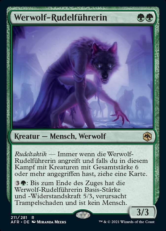 Werwolf-Rudelführerin