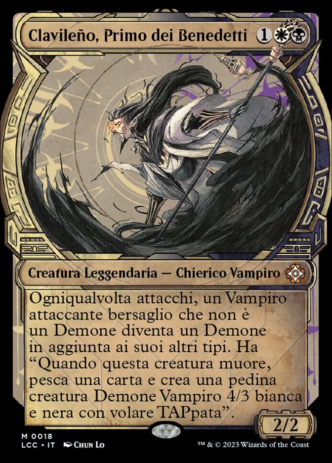 Clavileño, Primo dei Benedetti