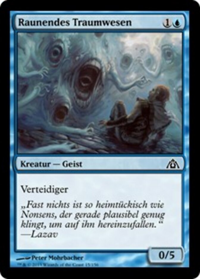 Raunendes Traumwesen