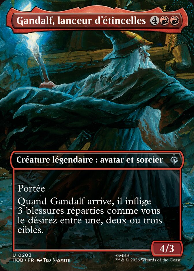 Gandalf, lanceur d'étincelles