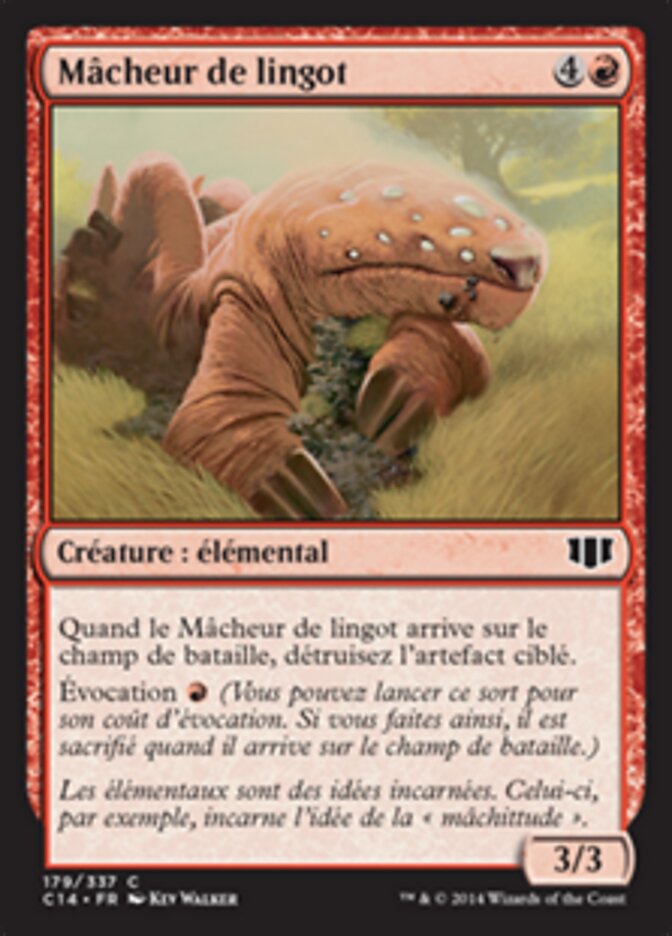 Mâcheur de lingot