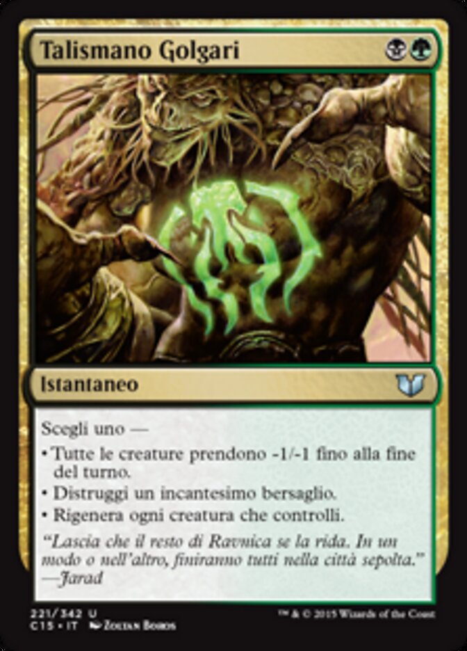 Talismano Golgari