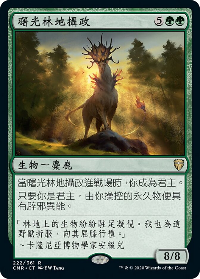 曙光林地攝政