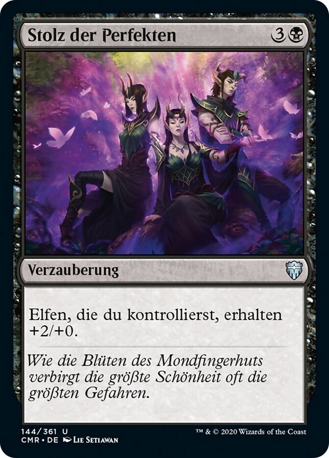 Stolz der Perfekten
