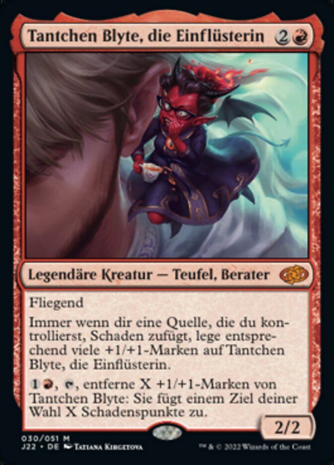 Tantchen Blyte, die Einflüsterin