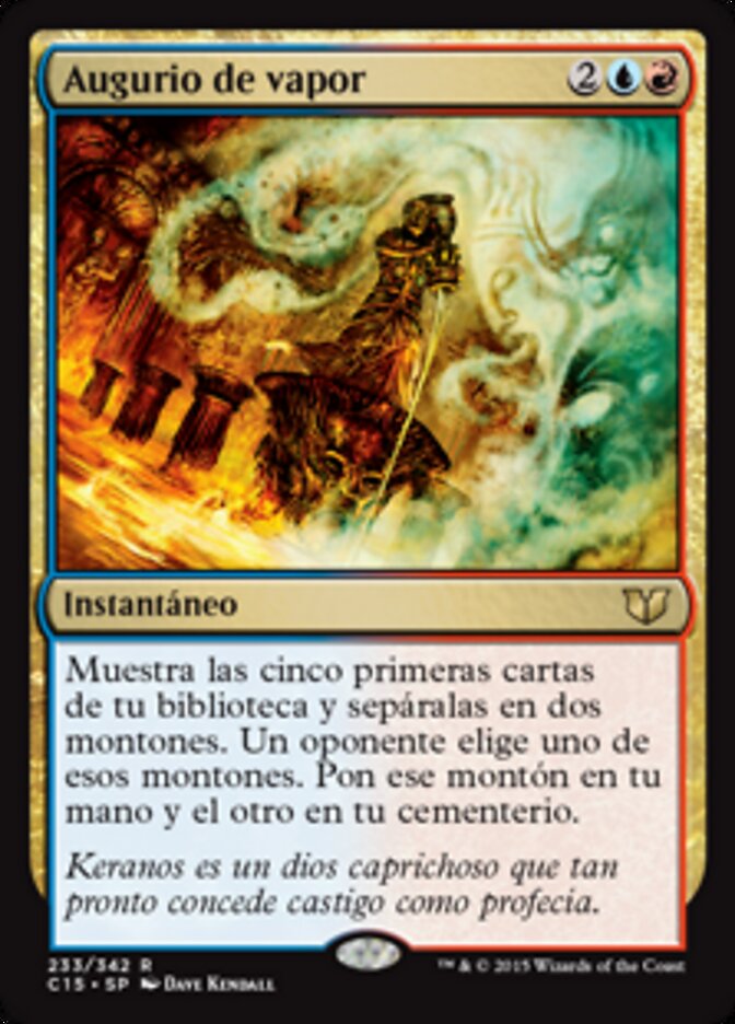 Augurio de vapor