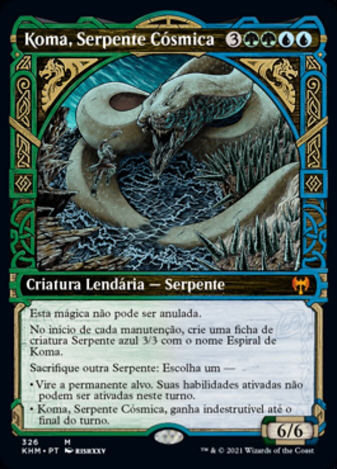 Koma, Serpente Cósmica