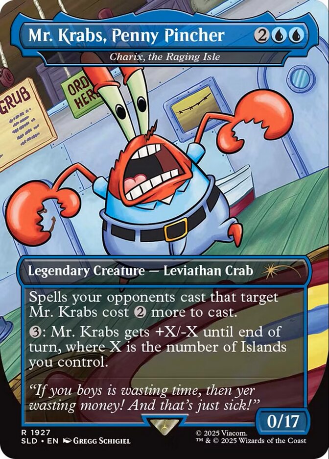 Mr. Krabs, Penny Pincher
