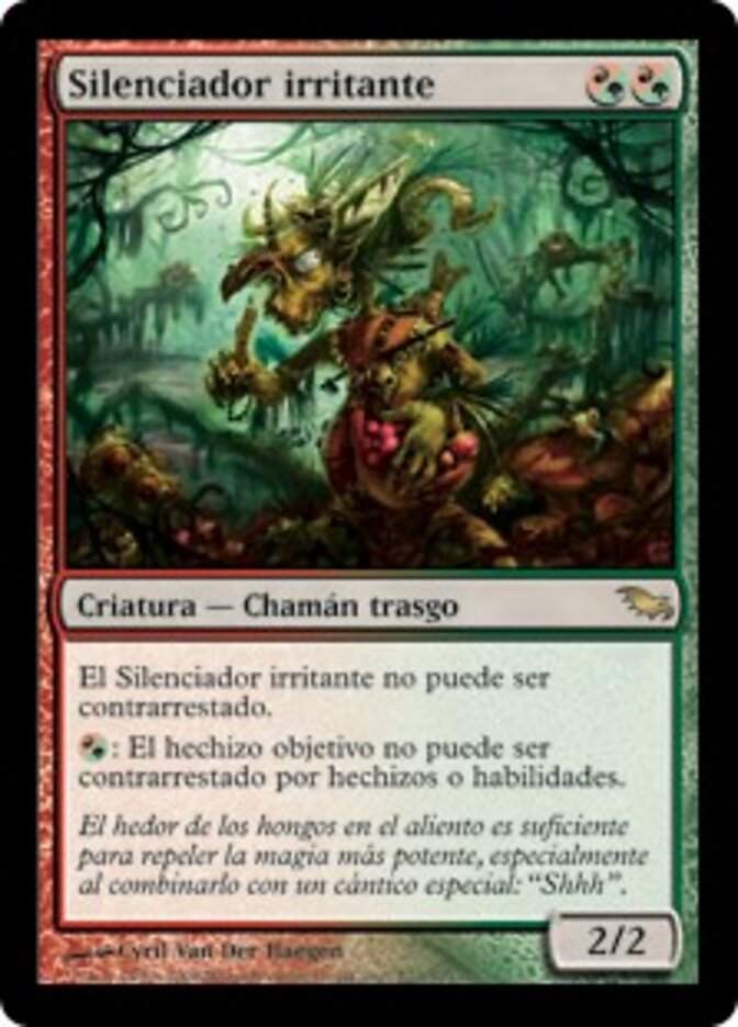 Silenciador irritante