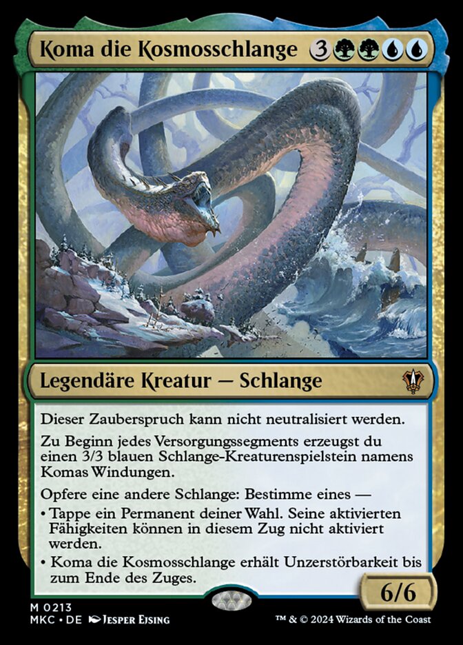 Koma die Kosmosschlange