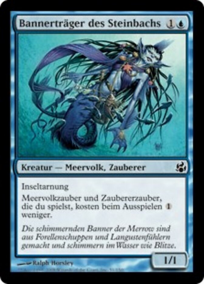 Bannerträger des Steinbachs