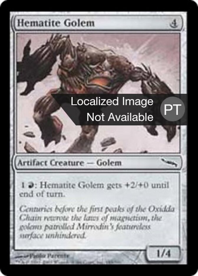 Golem de Hematita